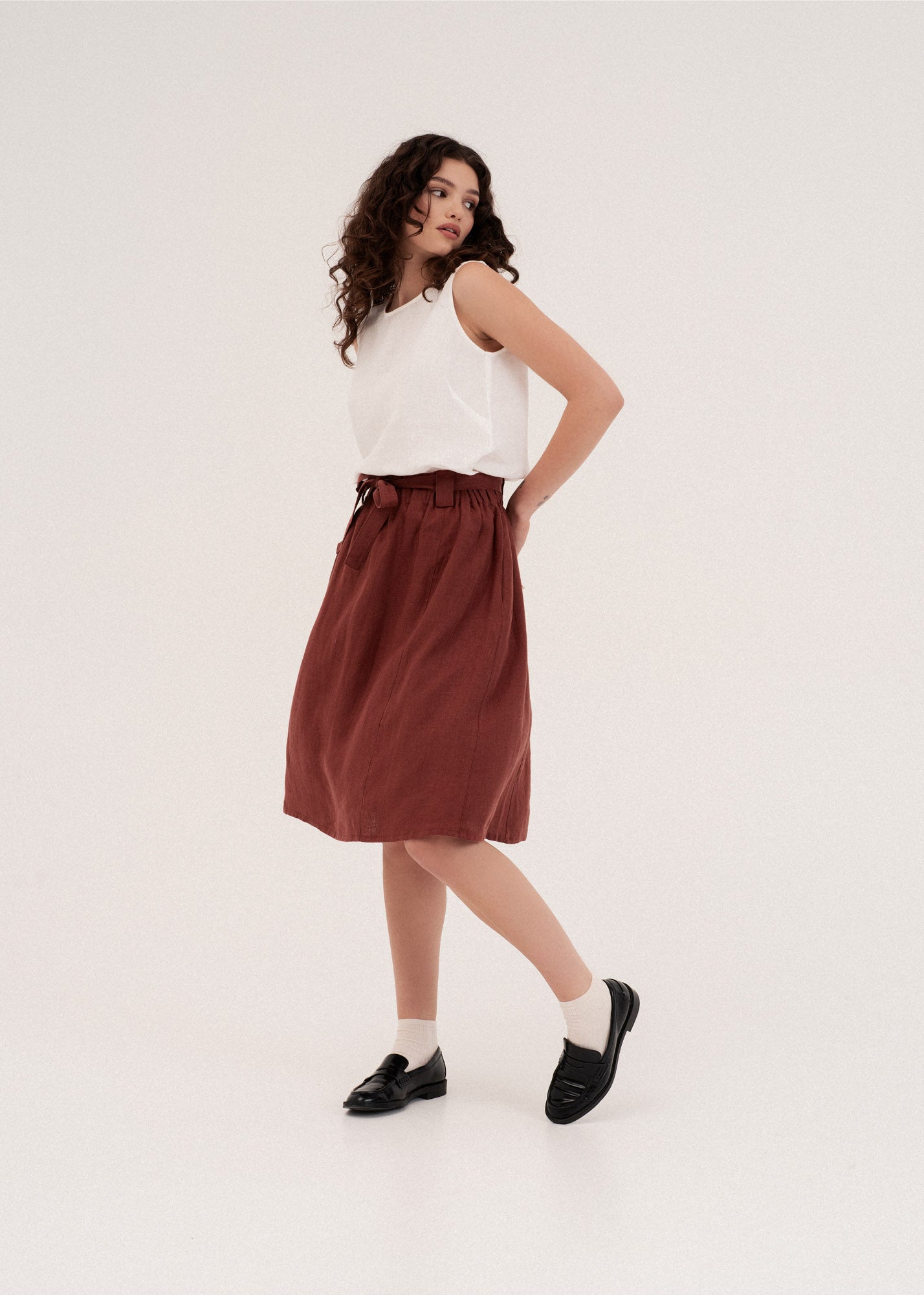 Bergen Mid Length Skirt