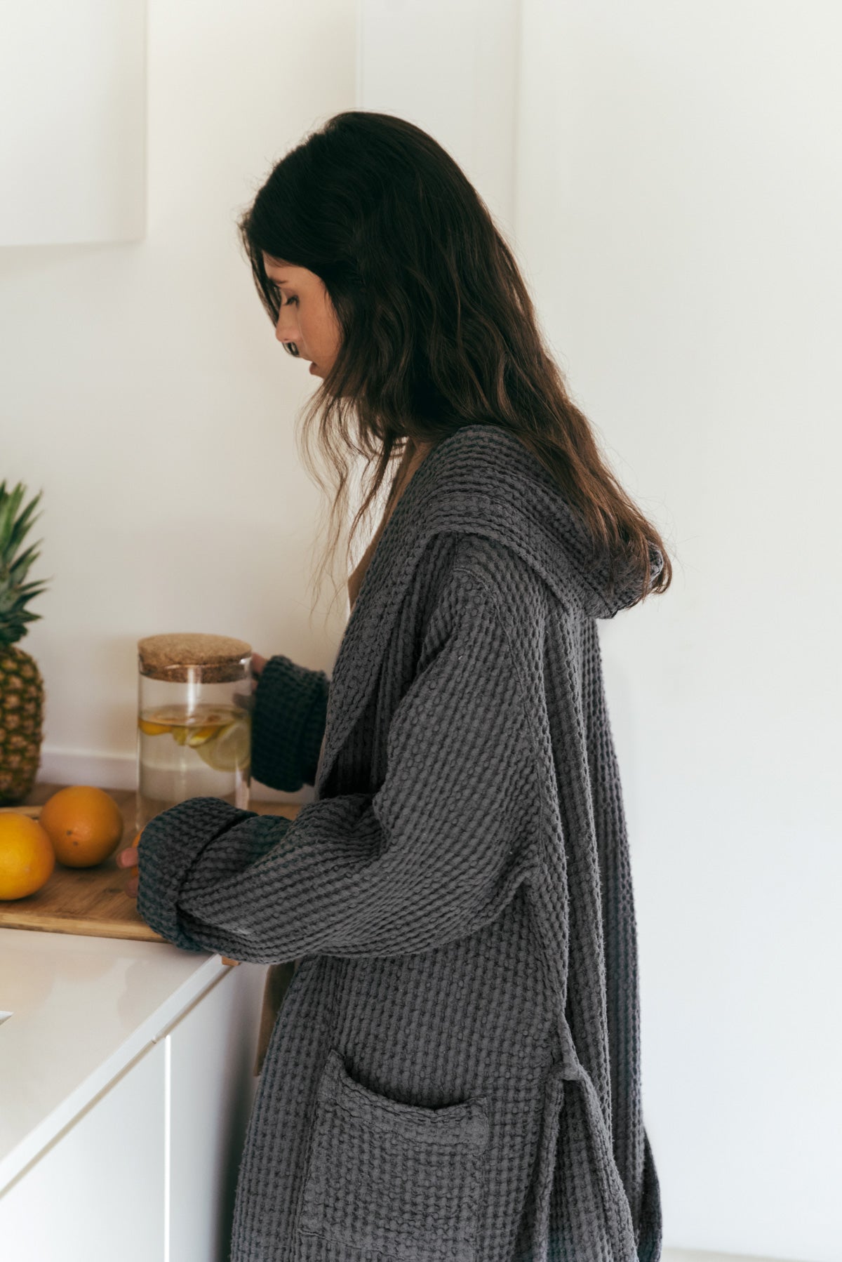 Women’s Waffle Bathrobe