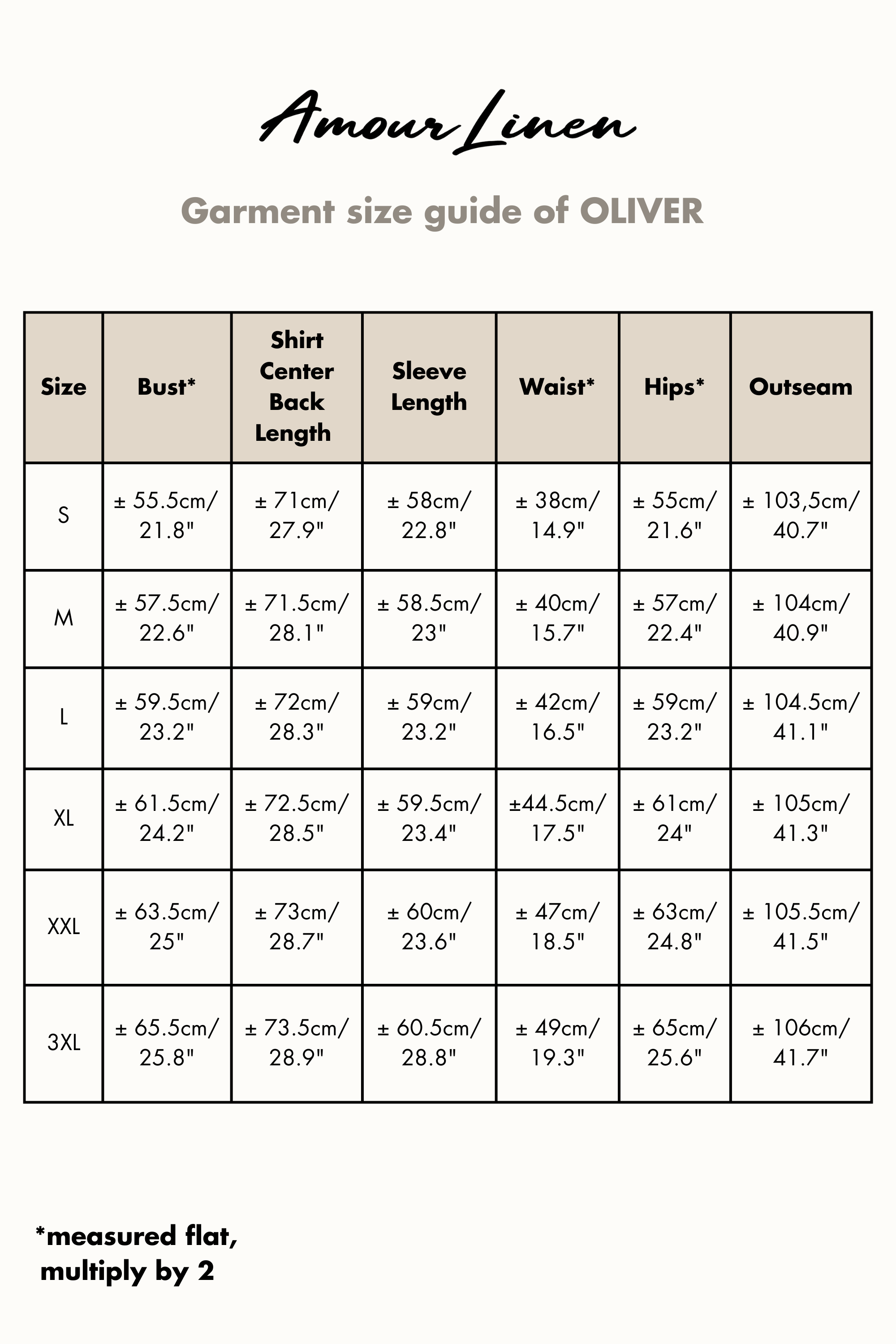 Linen loungewear set OLIVER | ARCHIVE SALE