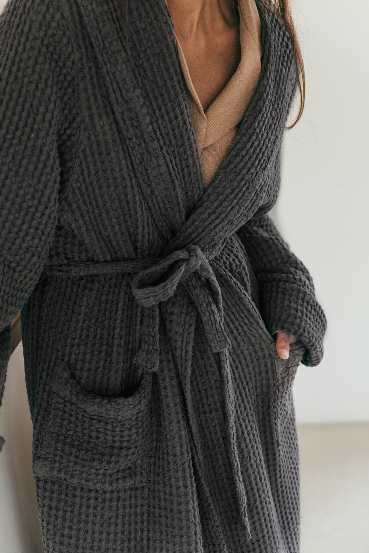 Women’s Waffle Bathrobe