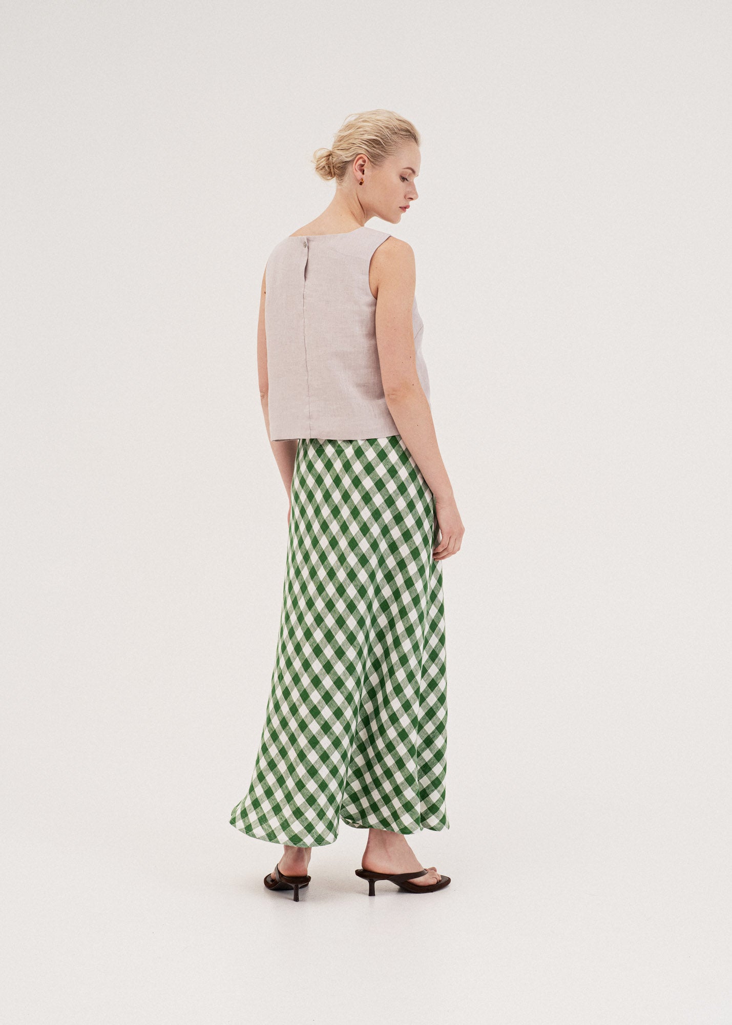 AmourLinen Linen dress Ciara linen slip skirt Ciara linen slip skirt